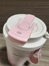 MOMOCONCEPTGB輕奢品牌咖啡杯便攜316不銹鋼保溫杯女士車載水杯送禮物定制 【噴陶內(nèi)膽】櫻花粉 曬單實拍圖