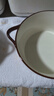 京東京造 美式碗 湯碗 泡面飯碗陶瓷沙拉碗 繁花系列 雙耳大碗10.5英寸*1 曬單實(shí)拍圖