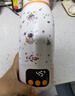 奢姿無線便攜式熱水壺恒溫水杯100℃燒水杯嬰兒外出恒溫壺調(diào)奶杯沖泡奶粉旅行戶外熱奶溫奶調(diào)奶器55℃ 0.5L 【100℃快充套裝】彩繪白 曬單實拍圖