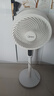 美的（Midea）空氣循環(huán)扇 電風(fēng)扇家用立式落地語(yǔ)音風(fēng)扇直流變頻輕音節能小風(fēng)扇抑菌凈化電扇  GDI24WG 曬單實(shí)拍圖
