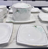 康琴（KANGQIN） 浪漫遇見餐具輕奢碗碟套裝ins風(fēng)陶瓷面碗湯碗高顏值喬遷禮品餐具 浪漫遇見60件套配湯煲 曬單實拍圖