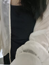 皮爾卡丹（pierre cardin）配吊帶裙子的罩衫小披肩夏季百搭雪紡防曬衣女冰絲空調(diào)開衫薄外套 杏色 L 曬單實拍圖
