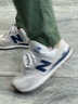 NEW BALANCE NB574復(fù)古潮流百搭拼接運(yùn)動休閑鞋 ML574LGI 灰色 43 (腳長27.5cm) 曬單實(shí)拍圖