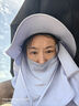 迪卡儂防曬帽子漁夫帽太陽(yáng)帽透氣遮臉戶外騎行登山徒步旅行遮陽(yáng)-4318256 曬單實(shí)拍圖