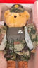 熊之家bears'home迷彩小熊解放公仔玩偶軍人兵哥哥形象生日退伍紀念禮物 陸軍形象熊30cm 標配-領(lǐng)銜+姓名牌 曬單實(shí)拍圖