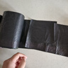 理象物抽繩垃圾袋黑色45x50cm120只1.3絲廚房家用加厚手提式免撕塑料袋 曬單實(shí)拍圖