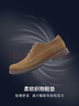 卡特卡特男款時(shí)尚舒適低幫牛皮鞋日常通勤鞋戶(hù)外休閑鞋 褐色 40 曬單實(shí)拍圖