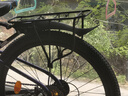 自行車(chē)后座架 山地車(chē)后貨架鐵貨架可載人貨架川藏貨架自行車(chē)后尾架 26寸小孔帶螺絲+U片 曬單實(shí)拍圖