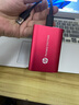 HP惠普 120G 移動(dòng)固態(tài)硬盤(pán)P500（PSSD）USB3.2 ssd Type-C高速傳輸 超薄時(shí)尚 手機直連 紅色 曬單實(shí)拍圖