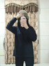 定航純棉衛(wèi)衣定制工作服長袖秋冬裝diy餐飲團建班服圓領(lǐng)T恤工衣印logo NS-D18黑色 L 曬單實拍圖