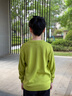 巴拉巴拉balaOne童裝兒童毛衫女童2025冬新款毛衣打底衫男針織衫 檸綠40142 150 曬單實(shí)拍圖