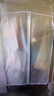 EEKIKS衣服防塵罩 透明家用宿舍衣柜立體大衣西服防塵袋白色60*50*120cm 曬單實拍圖