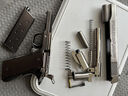 aqk1911成人玩具槍鋁合金bb全金屬手槍黃河牌發(fā)射器打氣球的搶彈 8.0AQK1911(鎢鋼色)雙彈夾 曬單實(shí)拍圖