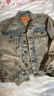 Levi's李維斯男士美式哈靈頓廢土風(fēng)賽博復古做舊寬松牛仔夾克外套 做舊牛仔色 S 曬單實(shí)拍圖