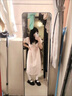 斐莉玥2025夏季新款日系小個(gè)子甜美風(fēng)粉色連衣裙多巴胺夏季法式顯瘦收腰 粉色長(cháng)裙 M 曬單實(shí)拍圖