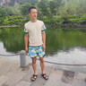 明月歸泳褲男士雙層防尷尬速干游泳短褲五分寬松平角沙灘褲漂流溫泉泳衣 【3XL】建議：150-170斤 均碼 【淺黃色】雙層底褲防止走光 曬單實(shí)拍圖