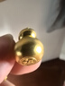 第一福黃金吊墜項鏈葫蘆算盤珠足金999古法傳承掛墜女款送女友七夕禮物 葫蘆算盤珠 約4.5g 曬單實拍圖