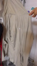 蕉下（beneunder）運(yùn)動(dòng)防曬衣女AL900辣妹防曬服防紫外線顯瘦戶外冷茶灰L 曬單實(shí)拍圖