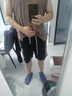 AXDC短褲外穿運動(dòng)夏季潮流男冰絲休閑新款涼感大褲衩休閑五分直筒寬松 JY-D25黑色 2XL (建議140-155斤) 曬單實(shí)拍圖