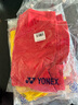YONEX尤尼克斯2024年國家隊大賽套裝羽毛球服 男女款VC速干透氣舒適 女款大賽短裙-26128CR-水晶紅688 L 曬單實(shí)拍圖