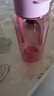 特百惠（Tupperware）樂趣550ML塑料杯夏季男女學(xué)生便攜運(yùn)動(dòng)水杯子大容量雙飲口 柔蜜粉 曬單實(shí)拍圖