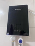 志高（CHIGO）即熱式電熱水器超薄小廚寶5500W變頻恒溫智能省電出租房家用洗澡免儲水電熱水龍頭黑色 KBR-F60 曬單實拍圖