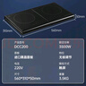 NOSTALGIA ELECTRICS家用雙灶臺式電陶爐3500w不挑鍋不打孔防水超薄電陶爐多功能定時電陶爐帶圍爐煮茶可烤肉 曬單實拍圖