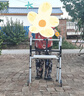 雅德助行器拐杖老人四腳助力行走器手推車(chē)康復(fù)訓(xùn)練器材老年走路輔助器 曬單實(shí)拍圖
