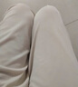 浪莎冰絲闊腿褲女夏季薄款防曬直筒高腰垂感寬松休閑家居褲涼涼褲 曬單實拍圖