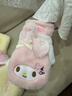 凱蒂貓（hellokitty）三麗鷗美樂(lè )蒂保暖手套冬季女戶(hù)外冬天騎行防寒風(fēng)加絨生日禮物 曬單實(shí)拍圖