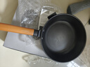 Debo德鉑煎鍋無涂層平底鍋鐵鍋燃氣灶明火專用24cm 曬單實拍圖