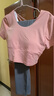 維多利亞旅行者（VICTORIATOURIST）瑜伽服女夏季跑步運(yùn)動(dòng)套裝普拉提健身服美背含胸墊兩件套 曬單實(shí)拍圖