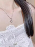 中國(guó)珠寶 SINO GEM四葉草項(xiàng)鏈女士足銀輕奢感時(shí)尚吊墜飾品情人節(jié)520送女朋友禮物 四葉草吊墜+0字鏈(925)【白-玫瑰禮盒】 曬單實(shí)拍圖