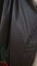 百圓褲業(yè)男士抗皺商務(wù)休閑長褲夏季新款竹纖維西褲正裝褲子寬松直筒褲薄款 黑色 35 （2尺8） 曬單實拍圖
