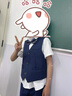 衣諾坊兒童禮服西服套裝藏青色男童馬甲西裝 藏青套裝 140CM 曬單實拍圖