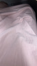 無印良品（MUJI）IDEE 女式 平紋 短袖連衣裙 女裝裙子25年夏季 連身裙 GA45CC5S 煙熏粉色 M (155/80A) 曬單實(shí)拍圖