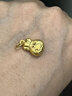 周六福（ZLF）      黃金吊墜福袋吊墜女款飾品代代平安 計價(jià) 足金 1.96g 曬單實(shí)拍圖