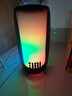 JBL PULSE5 音樂脈動五代 便攜式藍(lán)牙音箱全面屏炫彩小音箱低音炮港版 便攜戶外露營防水防塵音箱 港版黑色 曬單實拍圖