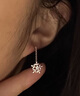 BJYLS999足銀雪花流蘇耳線養(yǎng)耳洞純銀耳環(huán)耳釘女輕奢高級(jí)小眾耳飾禮物 【999足銀】雪花耳線一對(duì) 曬單實(shí)拍圖