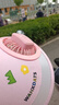 MDUG兒童防曬帽帶風(fēng)扇夏季遮陽披肩帽大帽檐女卡通寶寶可愛太陽帽外出 【粉色兔耳】兒童風(fēng)扇防曬帽 【三檔風(fēng)力/冰感降溫】 曬單實拍圖
