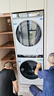 海爾（Haier）云溪3.0 洗烘套裝 10KG直驅(qū)滾筒懶人洗衣機+雙擎熱泵烘干機家用 583W+583W家電國家補貼 曬單實拍圖