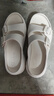斯凱奇（Skechers）拖鞋女士夏季一腳蹬涼鞋厚底增高外穿運(yùn)動(dòng)休閑鞋透氣沙灘鞋111246 曬單實(shí)拍圖