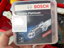 博世（BOSCH）雙鉑金火花塞5576四支大眾邁騰帕薩特途觀奧迪A4LA5A6LA7A8Q3Q5Q7 曬單實(shí)拍圖
