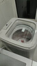 海爾（Haier）洗鞋機(jī)全自動洗脫水一體刷鞋機(jī)家用大容量球刷式智能懶人洗鞋神器免拆鞋帶泥沙過濾 【球刷3.0科技】渦流翻轉(zhuǎn)高潔HQ1 TB278G 曬單實拍圖