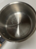 小熊（Bear）奶鍋 316L不銹鋼嬰兒寶寶輔食鍋小奶鍋加厚CP-G0056-S02 18cm 曬單實(shí)拍圖