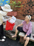 迪卡儂太陽帽夏折疊透氣遮臉戶外出游騎行大沿防曬帽-4318253 曬單實拍圖