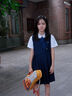 衣諾坊女童新品連衣裙套裝六一演出服幼兒園園服校服畢業(yè)兒童班服小學(xué)生 曬單實(shí)拍圖