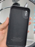 圣圖朗新款可愛小怪獸蘋果16promax手機殼iphone14高級感15pro掛繩12可愛女13卡通植絨硅膠8plus情侶全包 愛五只怪獸撞色液態(tài)硅膠-【石墨黑】+手掛繩 iPhone XS Max 曬單實拍圖