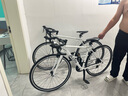 喜德盛公路自行車RC200/RC160入門休閑14速變速鋁合金車架公路車 25款RC200 白/灰 700C*480（建議身高165-175） 曬單實拍圖