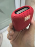 RDBS戶(hù)外騎行外賣(mài)神器無(wú)線(xiàn)藍牙音響防水騎行插卡音箱低音炮音箱帶支架便攜式藍牙音響 戶(hù)外藍牙音響【紅色】 曬單實(shí)拍圖